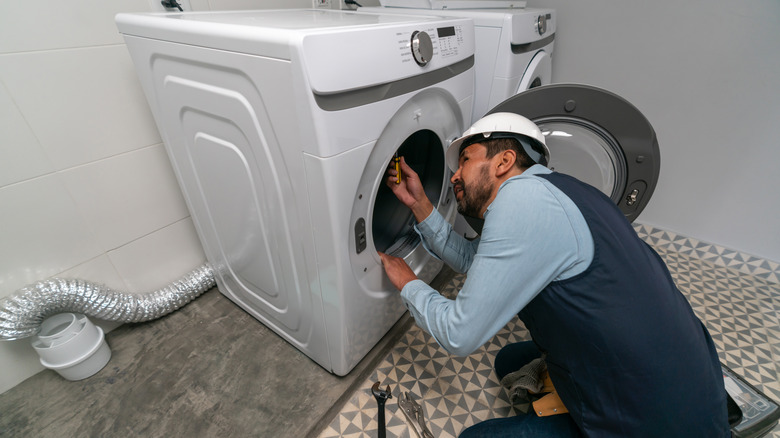 San Lorenzo washer- dryer installation